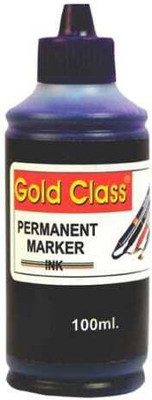 GoldClass Permanent Marker Ink(100ml)-Pack of 3(Blue ) 100 ml Marker Refill(Blue)