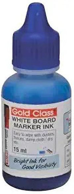 GoldClass Gold Class White Board Marker ink Pack of 4 (15ml) 15 ml Marker Refill(Blue)