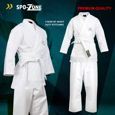SPO Zone Karate Dress Uniform Size -30 Kids Costume Wear