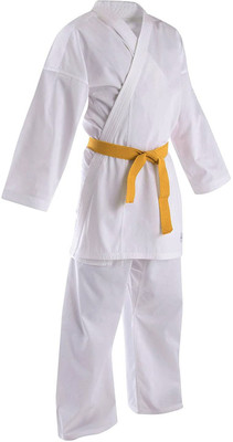 Akai Sales KARATE UNIFORM size No. 28 = 120 cm with yellow belt Martial Art Uniform Martial Art Uniform
