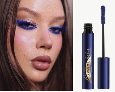 ADJD Lash Mascara for Defined Volume Heavy Curl & Volume Waterproof 10 ml(blue)