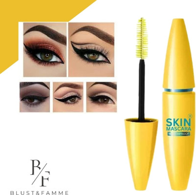 BLUST&FAMME Fine Skin Ultra Volume mascara for bold pack of 1 10 ml(Black)