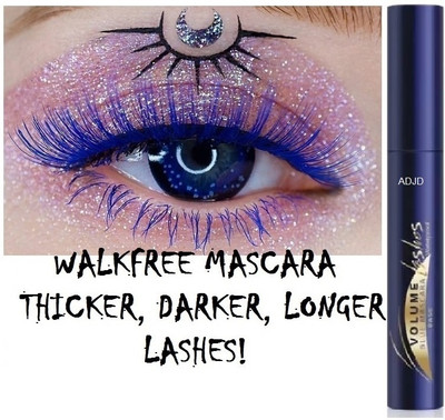 ADJD Blue Eyelashes Quick Drying Curling Lengthening Mascara 10 ml(BLUE)