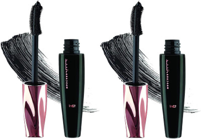 YAWI New Curl lock volumizing long lasting water proof mascara 2 combo 24 ml(black)
