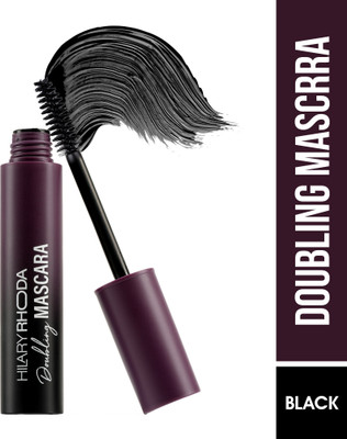 Hilary Rhoda Doubling Mascara | Volumizing & Waterproof Mascara | Smudge-Proof Formula 12 ml(Black)