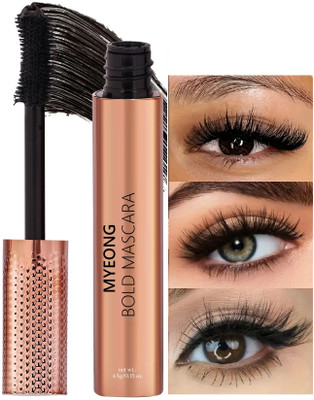 MYEONG Black High Quality Long-Lasting Volume Mascara 4.5 ml(Jet Black)