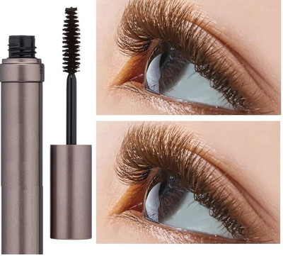 Emijun 3-in-1 Trio Mascara - Curling, Lengthening & Volumizing - All in One 10 ml(BROWN)