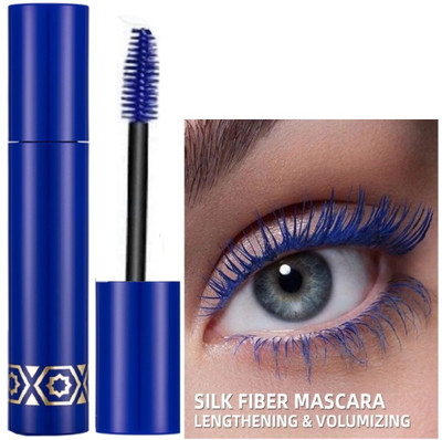 DARVING Eyelashes Lengthening Mascara Waterproof Long Lasting Lash Blue 10 ml(blue)