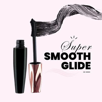 GABBU Ultra Curl Long lasting Fabulash Mascara & Smudge Proof Eyeliner 12 ml(black)