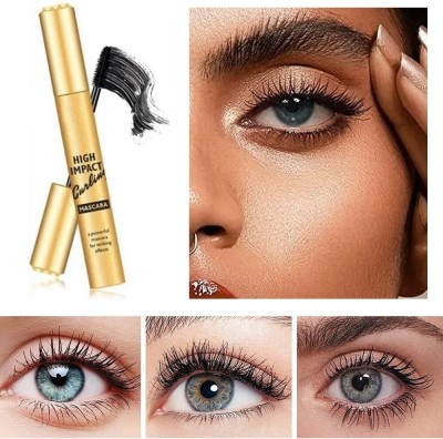 SILDUST Volumizing and Lengthening High Impact Mascara For Eye Makeup 10 g(Black)