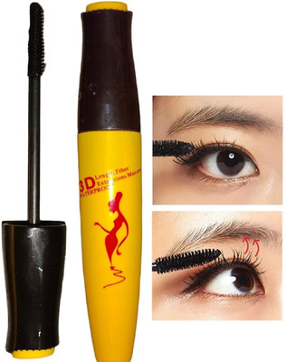 Amaryllis Professional 3D False Eyelashes Thick Eyelash Mascara 10 ml(Black)