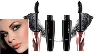 tanvi27 Best Waterproof Smudge Proof Curling Black Mascara Combo 24 ml(BLACK)