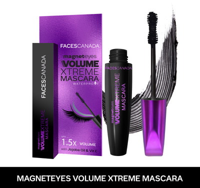 FACES CANADA Magneteyes Volume Xtreme Mascara | Lengthens Lashes | Waterproof | Quick Drying 8 g(Volume Xtreme Mascara)