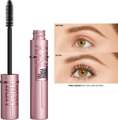 Sheny Waterproof Mascara, Longlasting, Smudge-proof, Curls Lashes 10 ml(black)