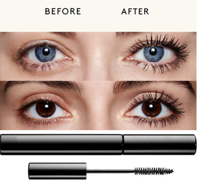 Herrlich Mascara Long Lasting Waterproof Formula for Instant Volume 8 ml(Black)