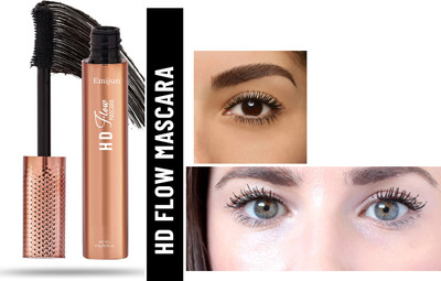 Emijun Mascara Smudge Proof & Waterproof Long Lasting Mascara 3.2 g(BLACK)