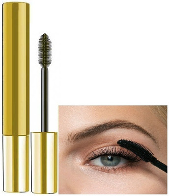 Emijun Eye Makeup Curl & Volume Waterproof False Lash Mascara, Black 8 ml(Black)