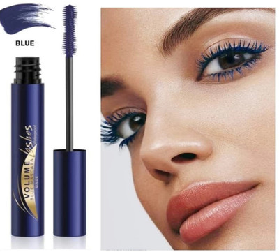 THTC Smudge proof Curling Mascara for eye makeup 10 ml(blue)