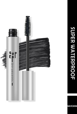 maliao Long Lasting Super Waterproof Mascara & Defined Volume Natural Finish Black 1 ml(BLACK)
