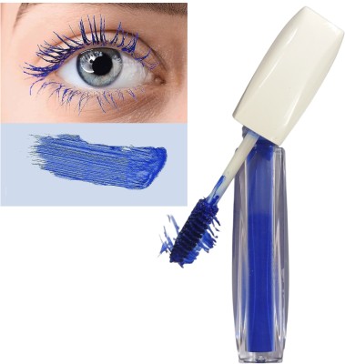 tanvi27 Smudge-Proof, Voluminous and Charming Mascara Blue Mascara 6 ml(BLUE)