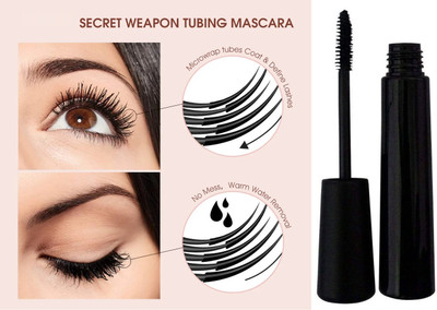 SEUNG BLACK MASCARA SMUDGE PROOF AND LONG LASTING 8 ml(BLACK)