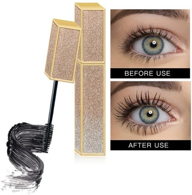 MYEONG No Clumping Lightweight Lashes Highly Pigmented Intense Black Finish Mascara 8 ml(Black)