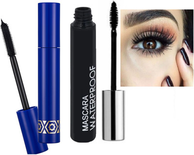 Arcanuy Ultra Curl Long lasting black and blue best combo mascara 12 ml(black and blue)