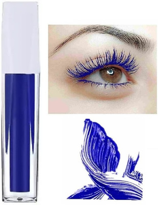 FLORERO Mascara Eyelashes Curling Extension Blue 6 ml(blue)