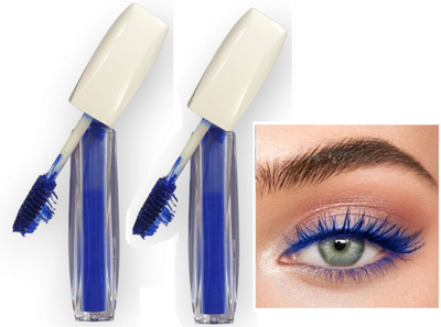 Latixmat Waterproof Lash Care Volumizing & Hypercurl Mascara Combo 12 ml(Blue)
