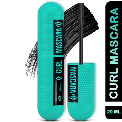 adbeni Curl Jet Black Mascara for Women | Lengthening & Curling For Eye Lashes 20 ml(Black)