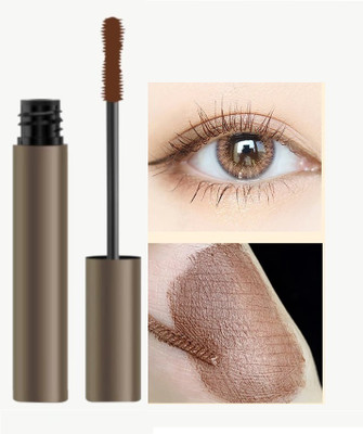 CATERINACHIARA Brown Mascara Volumizing Curling Smudge-Proof Mascara 8 ml(brown)