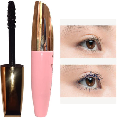 Amaryllis 3D Touch Smudge Proof & Water Proof Jet Black Curling Mascara 10 ml(Black)