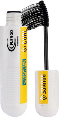 FLENGO Curl Bounce Waterproof Mascara 6 ml(Black)