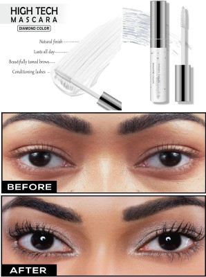 GABBU eye Mascara, Smudge Proof, Water Proof, Voluminous Eyelashes, 8 ml(TRANSPRANT)