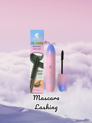 maliao Cs So Lashy Mascara Curlling Bold Matte Finish Fullproof Easy Touch-Up * 8 ml(Black)