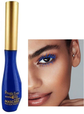 tanvi27 Professional Smudge Proof & Water Proof Blue Curling Mascara 10 ml(BLUE)