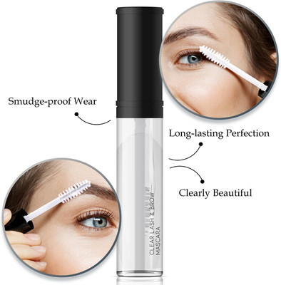 FLORERO Transparent Mascara Fast Drying Clear Mascara 7 ml(Transparent)