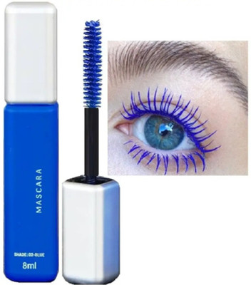 Yuency Eyes makeup blue curling lengthening mascara 8 ml(Blue)