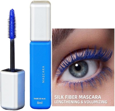 DARVING Mascara Waterproof Long Lasting Gives Volume & Lifting 8 ml(BLUE)