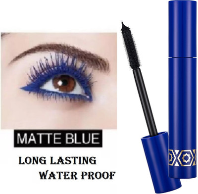 Yuency Ultra Curl Long lasting blue curling water proof mascara 10 ml(blue)