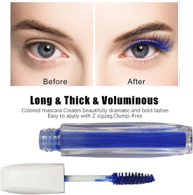 tanvi27 New Fabulash Volumising Blue Mascara 10 ml(BLUE)