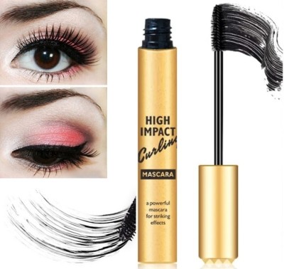 SEUNG Waterproof Curling Mascara Eye Makeup For Women 10 ml 10 ml(BLACK)