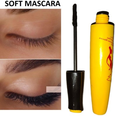 Amaryllis Girls For Matte Mascara Natural Long-Lasting Black No Easy Smudge Waterproof 10 ml(Jet Black)