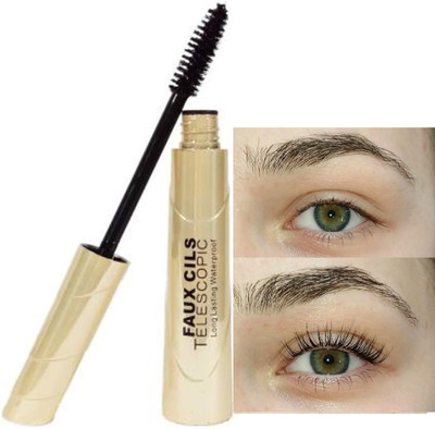 EVERERIN Long Lasting Waterproof Curling Mascara - Dramatic Lashes All Day 9 ml(Black)