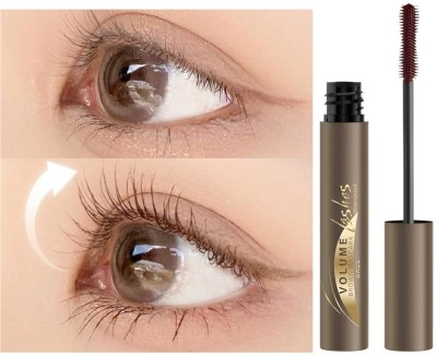 tanvi27 Best Mascara Lengthens Eyelashes Extra Volume Waterproof Natural Look 10 ml(brown)