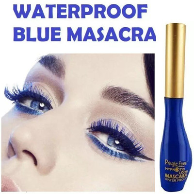tanvi27 Fast Dry Curling Lengthening Blue Voluminous Mascara 10 ml(BLUE)