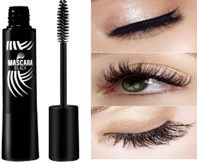 AFARAXIA Silk Lengthening Smudge Proof Mascara 18 g (Jet Black) 18 g(BLACK)