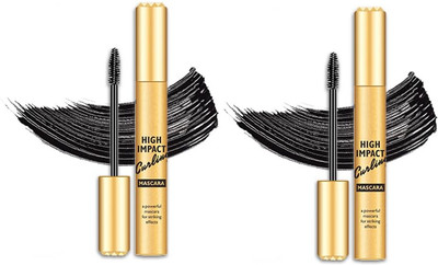 ADJD Combo Brush Curl & lengthen Make Dense Instantly High Impact Mascara 20 ml(Black)