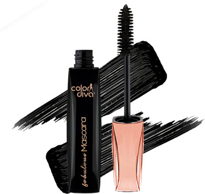 Color Diva Waterproof Volume Mascara | Smudge Proof Curling Mascara For Eye Makeup 7 ml(Jet Black)