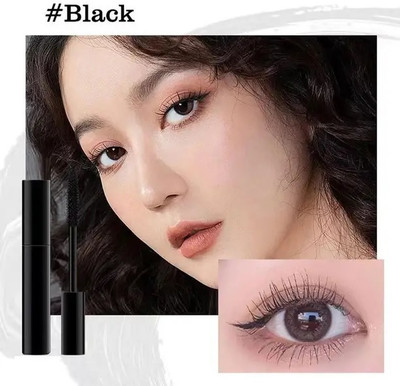 GABBU Waterproof Volume Smudge proof Curling Mascara for eye makeup 3 ml(Black)